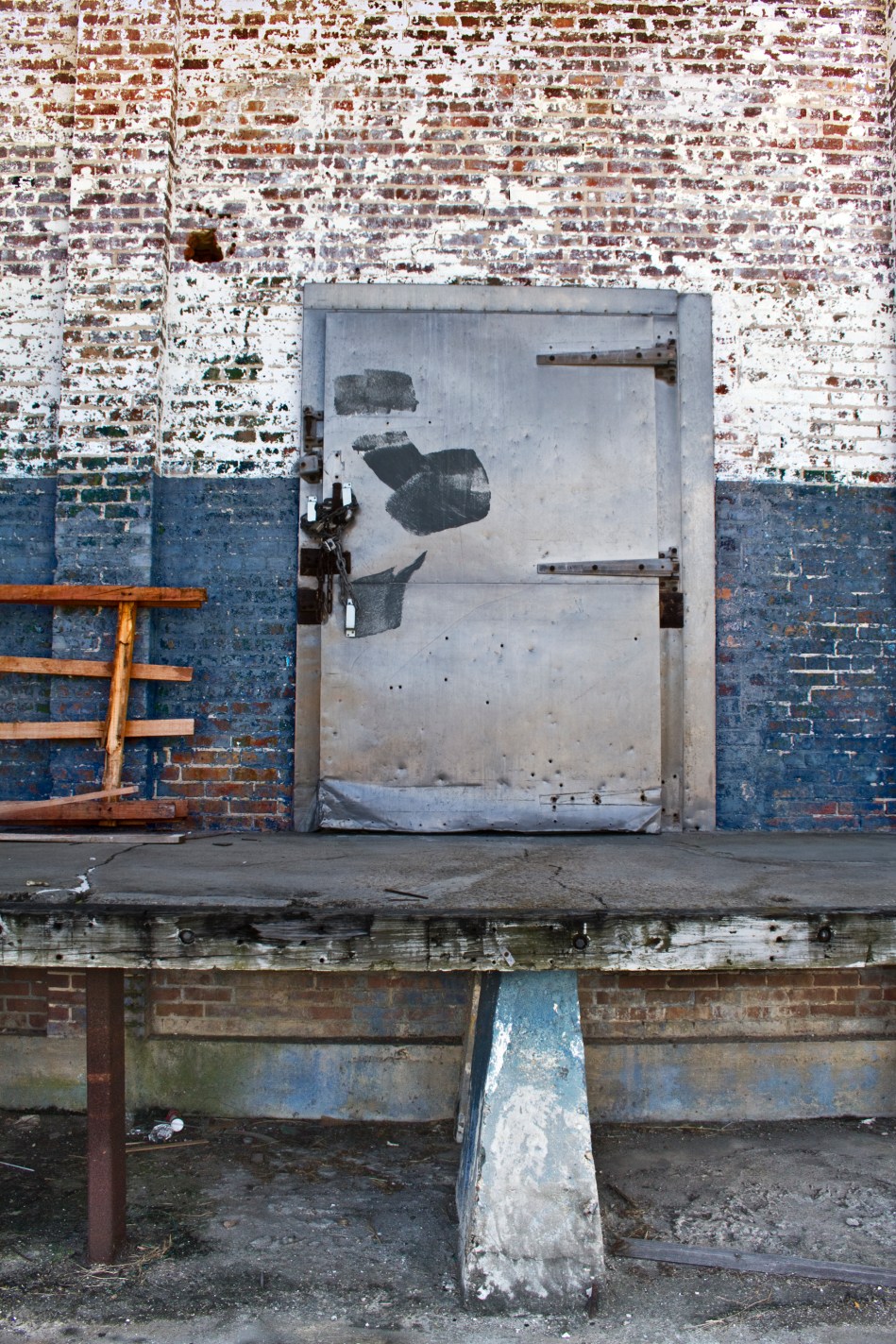 An image of am industrial metal door